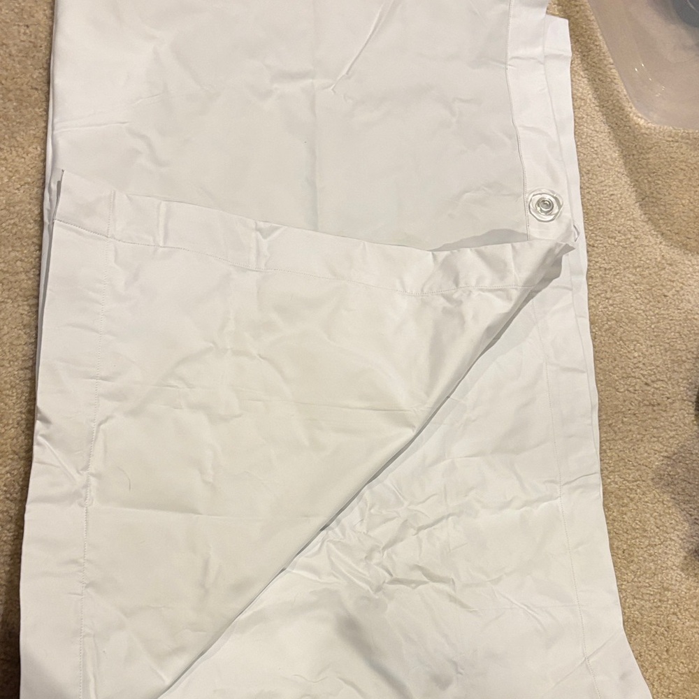 Pottery barn blackout travel curtain with suction cups and Velcro 51inx84in